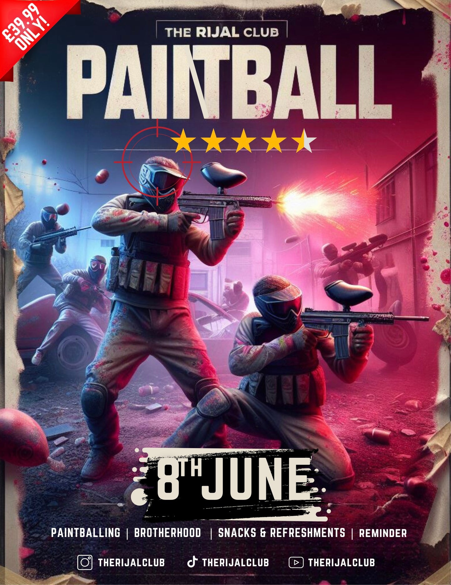 The Call of Duty: Paintballing Event