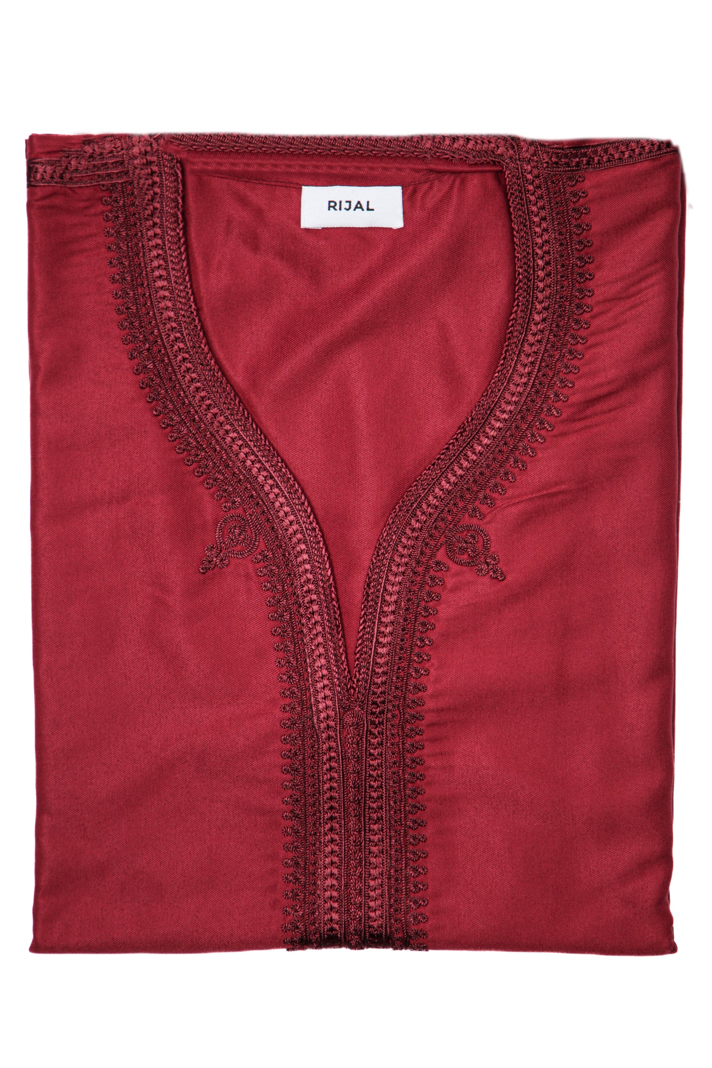 Moroccan Thobe - Maroon